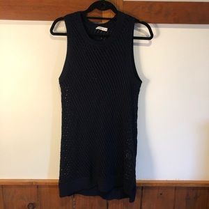 Vince navy long sweater